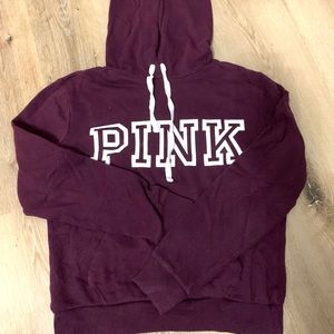 Maroon Victoria’s Secret PINK Hoodie